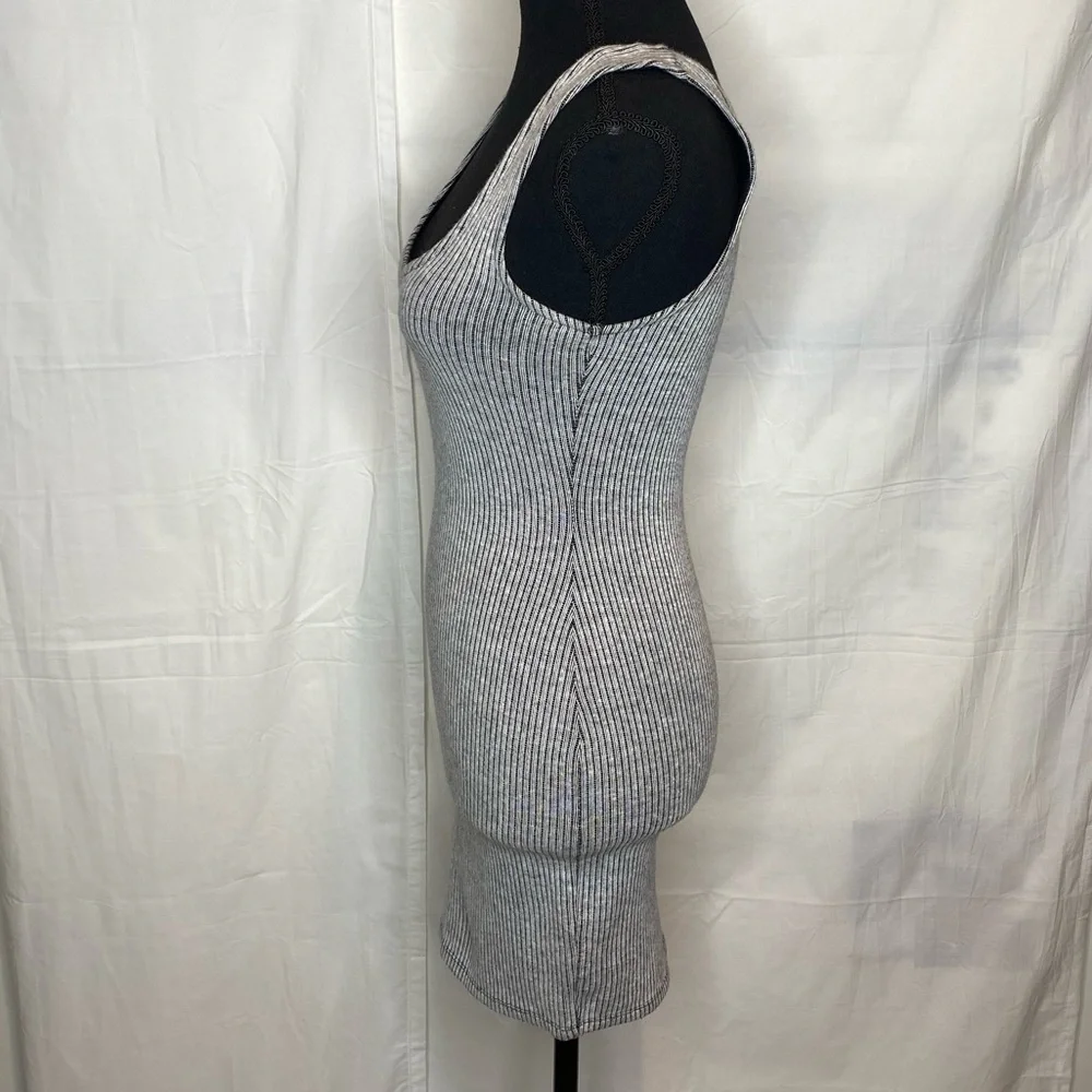 Gray Mini Dress - Picture 3 of 4